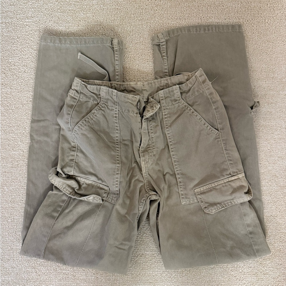 Zara Men's Cargo Pants - Khaki